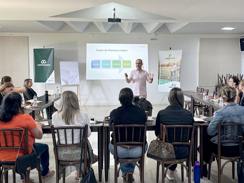 Terceiro encontro do Programa de Lideran�as Femininas aborda o tema de Criatividade e Inova��o