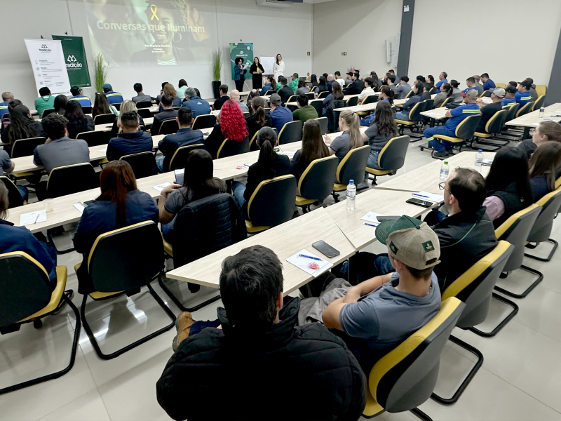 Cooperativa Tradi��o promove a��es do Setembro Amarelo 