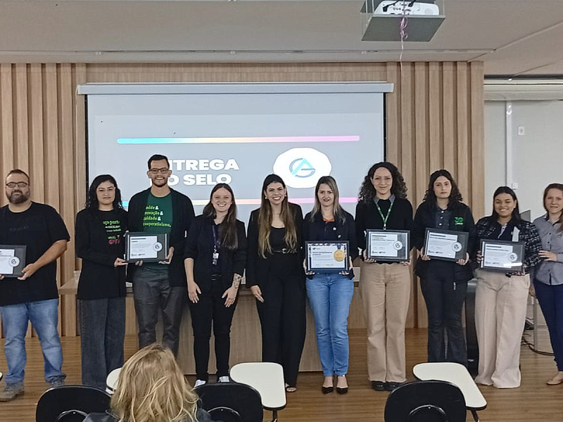 Tradi��o recebe o Selo Excel�ncia em Aprendizagem GERAR