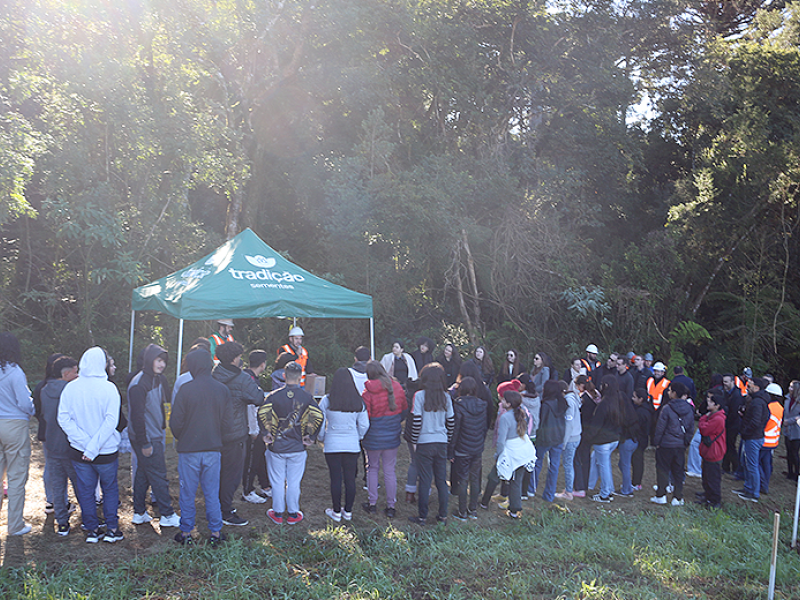 Cooperativa Tradi��o inicia projeto da Esta��o Ecol�gica no junho verde