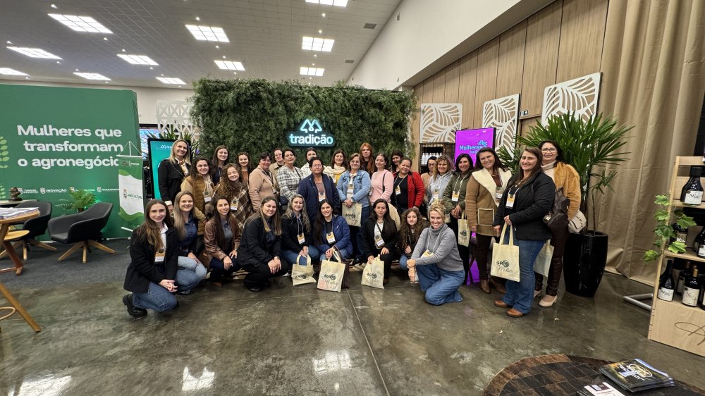 Cooperativa Tradi��o apoia evento que fortalece o protagonismo feminino no agroneg�cio